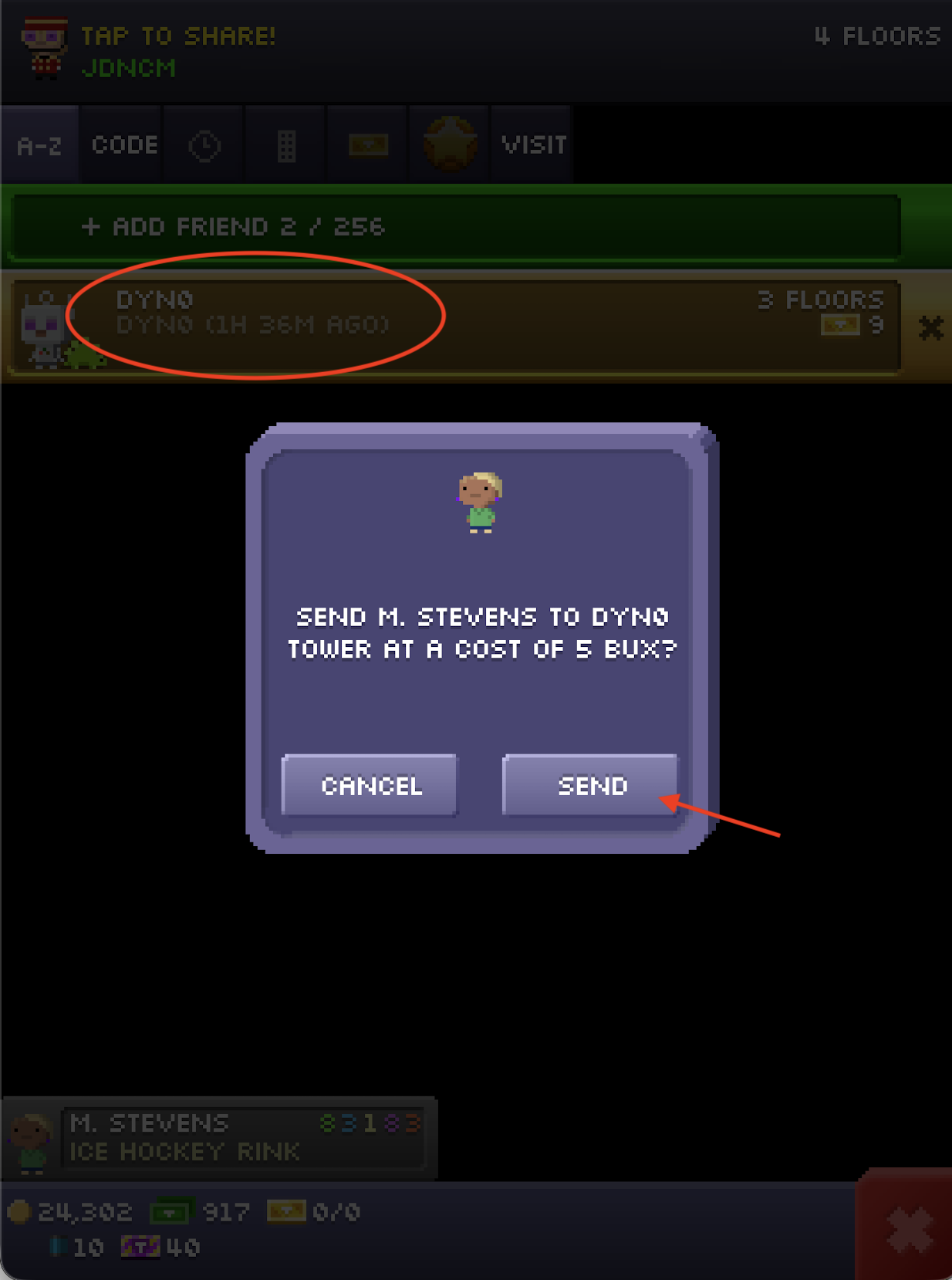 Sending the Bitizen